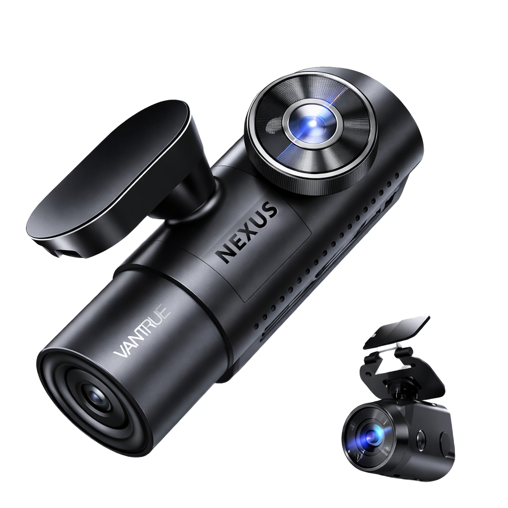 Vantrue N4 Pro S 3 Kanal Dashcam mit 4K vorne, Innenraumkamera, 2.5K hinten, GPS, WLAN und Parküberwachung – Bild 1
