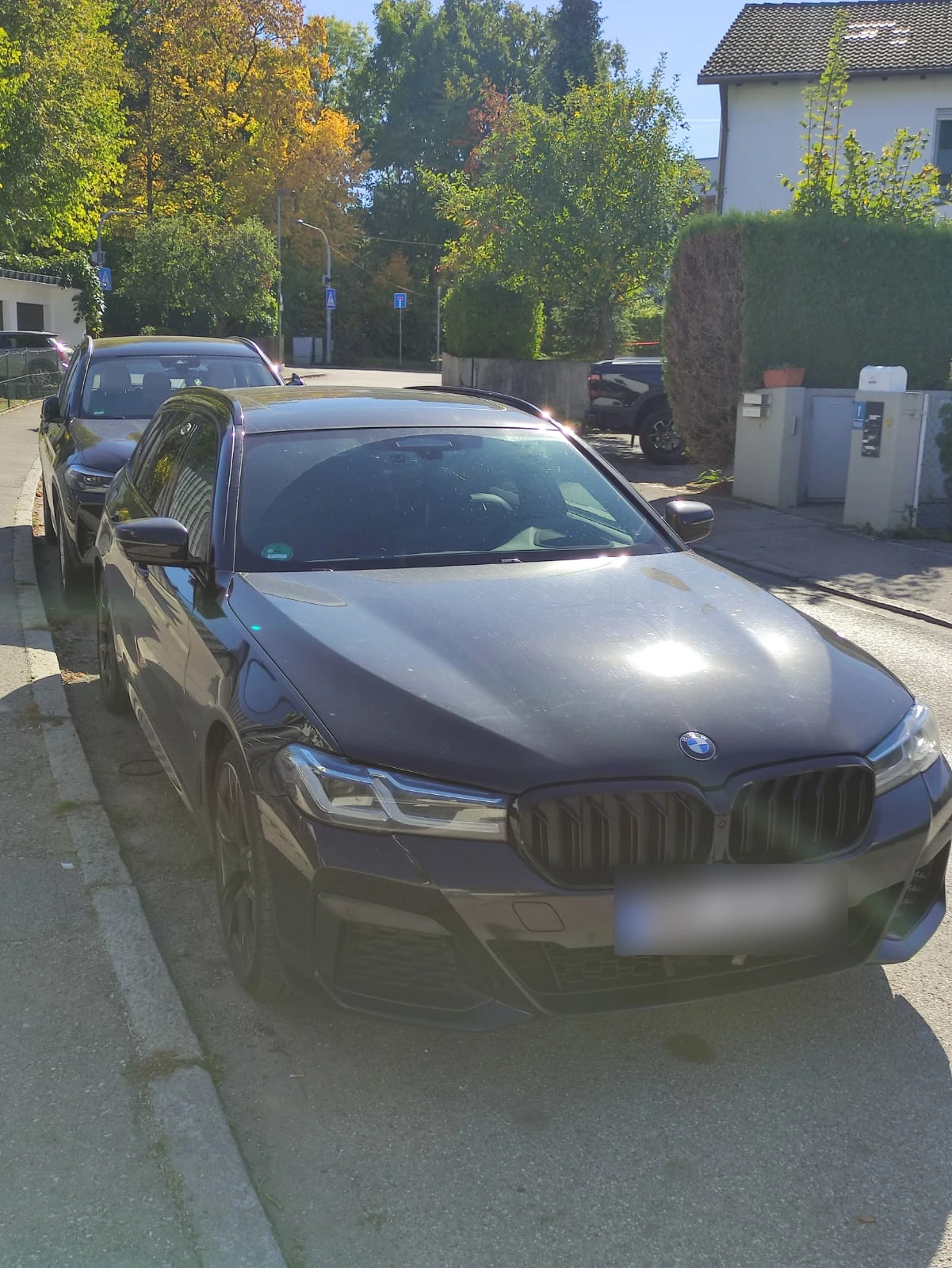 BMW 520d Touring G31: Einbauansicht 1