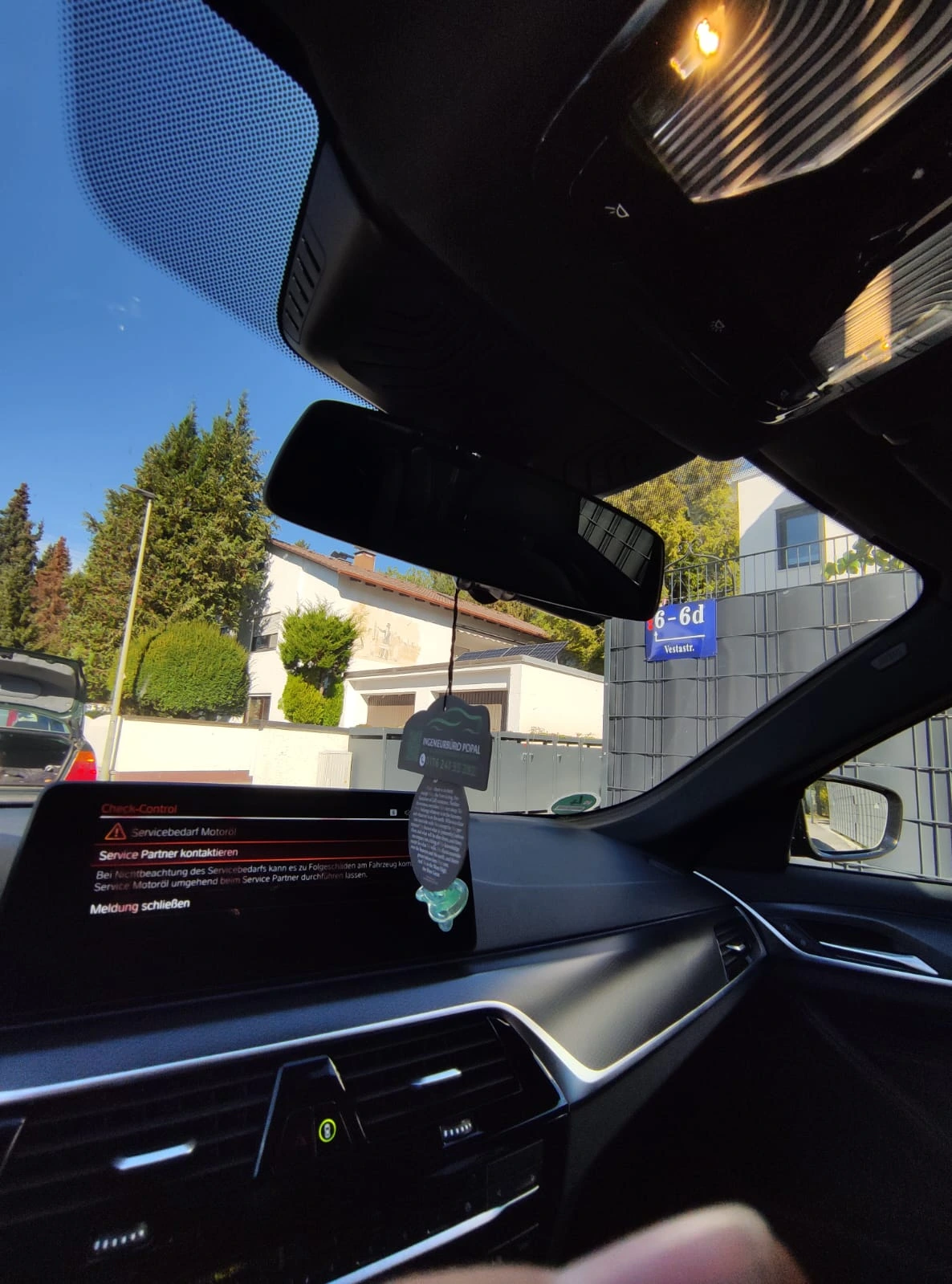 BMW 520d Touring G31: Einbauansicht 4