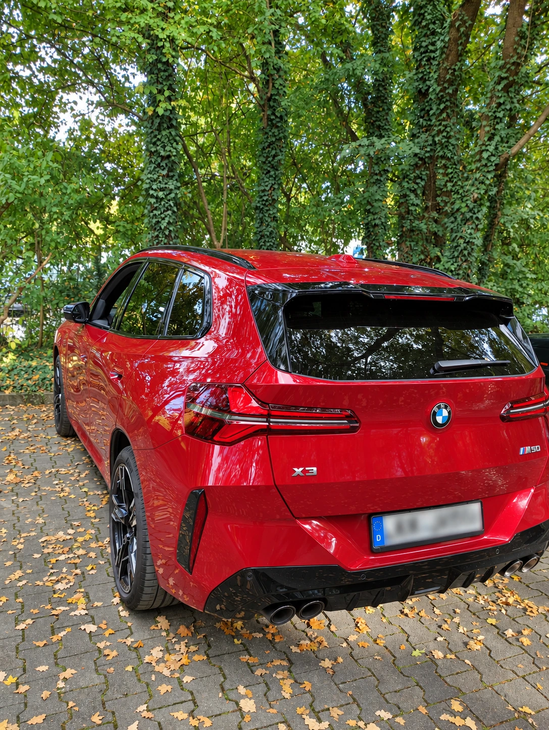 BMW X3 M50 xDrive G45: Einbauansicht 2