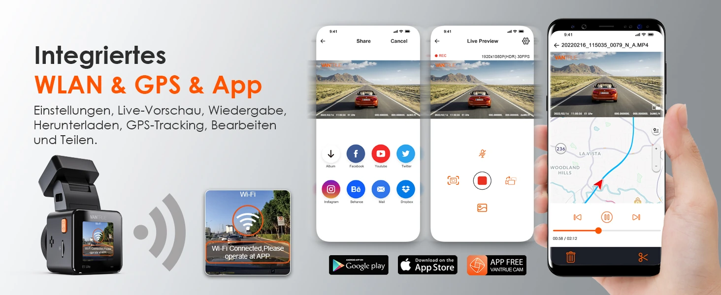 Vantrue E1 Lite – Bild 3