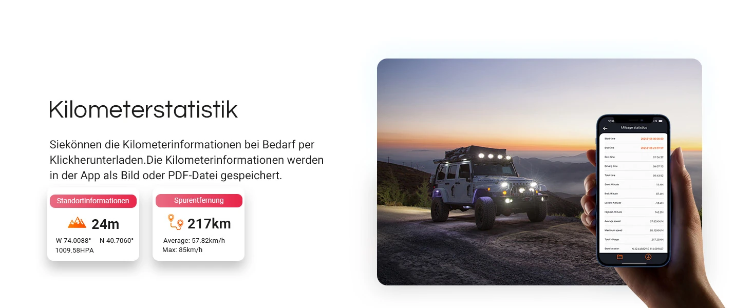 Vantrue E1 Pro 4K Mini Dashcam mit GPS, WLAN und Parküberwachung – Bild 13