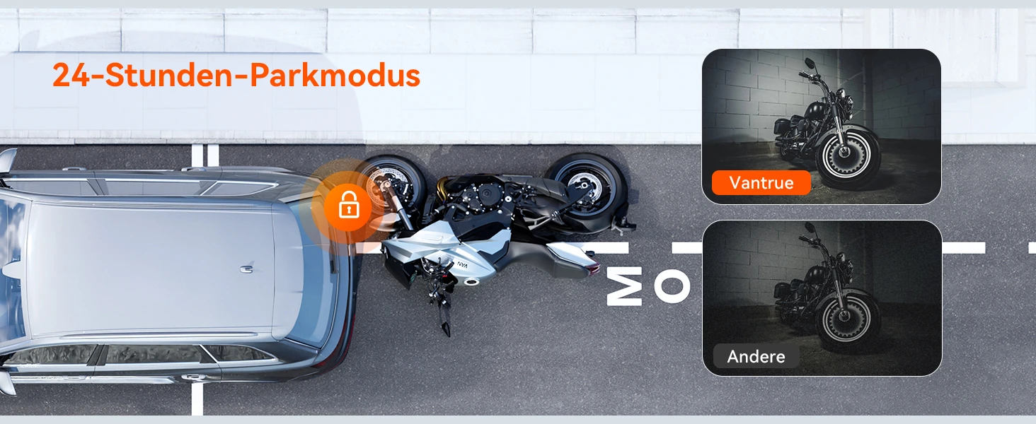 Vantrue F1 Motorrad-Dashcam – Bild 21