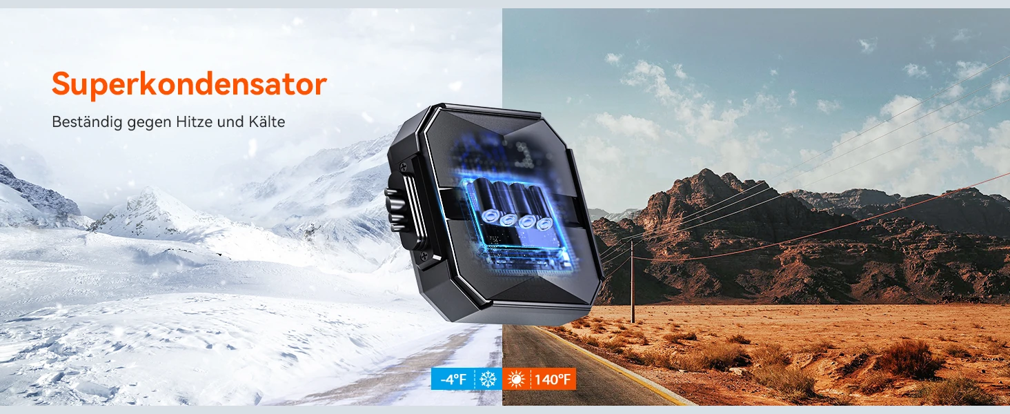 Vantrue F1 Motorrad-Dashcam – Bild 12