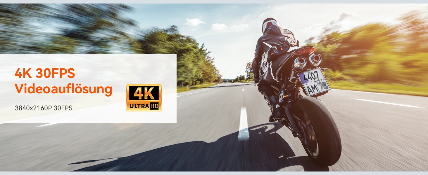 Vantrue F1 Motorrad-Dashcam – Bild 14
