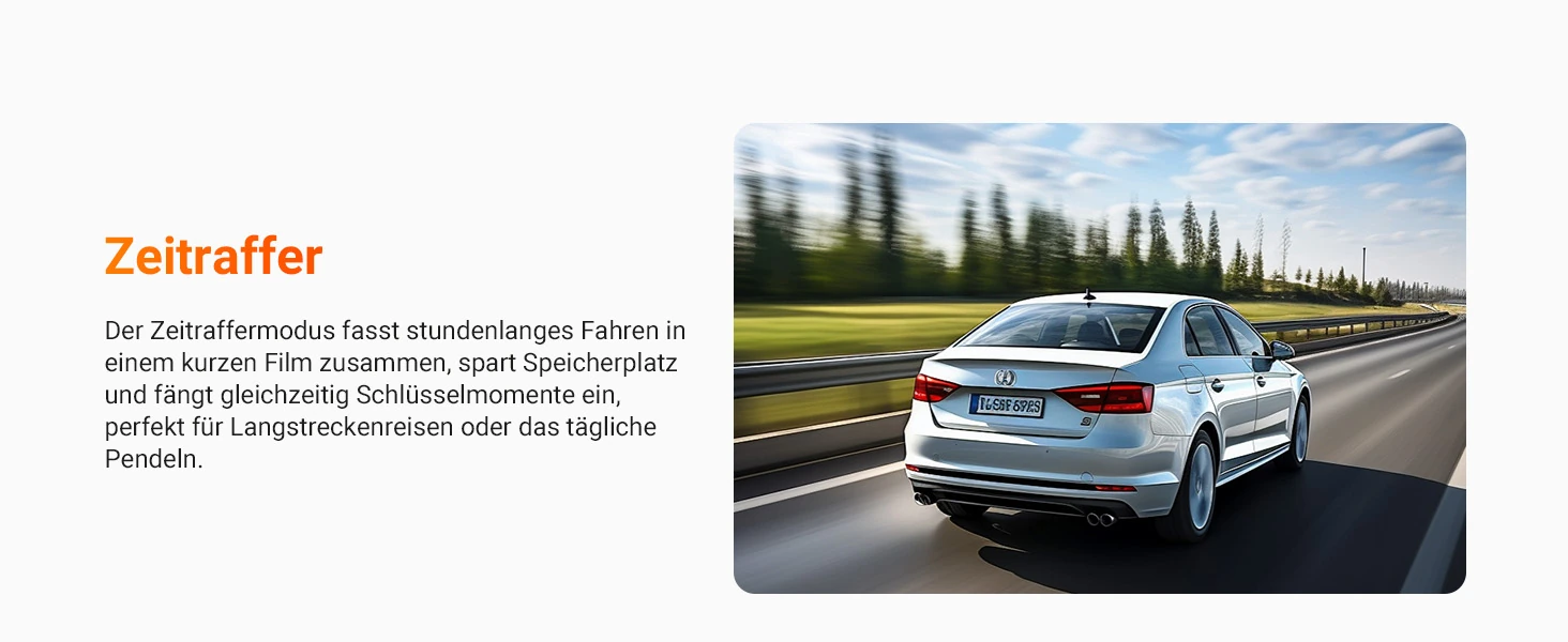 Vantrue N4 Pro S 3 Kanal Dashcam mit 4K vorne, Innenraumkamera, 2.5K hinten, GPS, WLAN und Parküberwachung – Bild 14