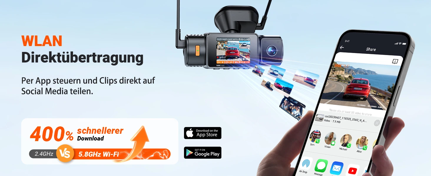 Vantrue N4S – Bild 4