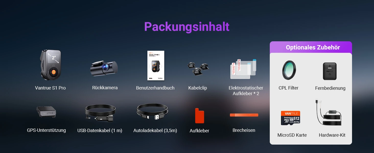 Vantrue S1 Pro – Bild 10