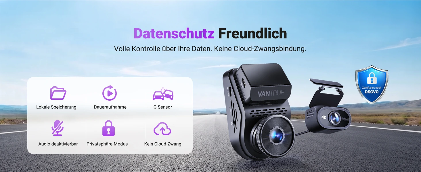 Vantrue S1 Pro Max 4K+4K – Bild 12