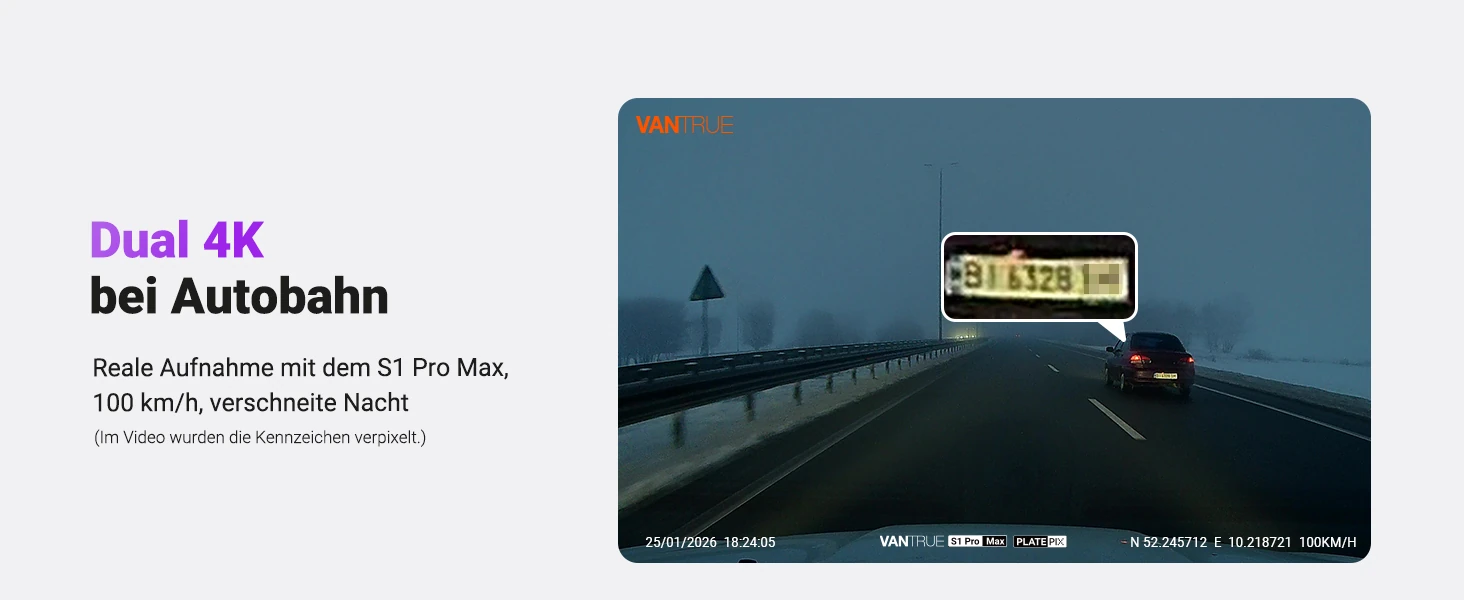 Vantrue S1 Pro Max 4K+4K – Bild 21