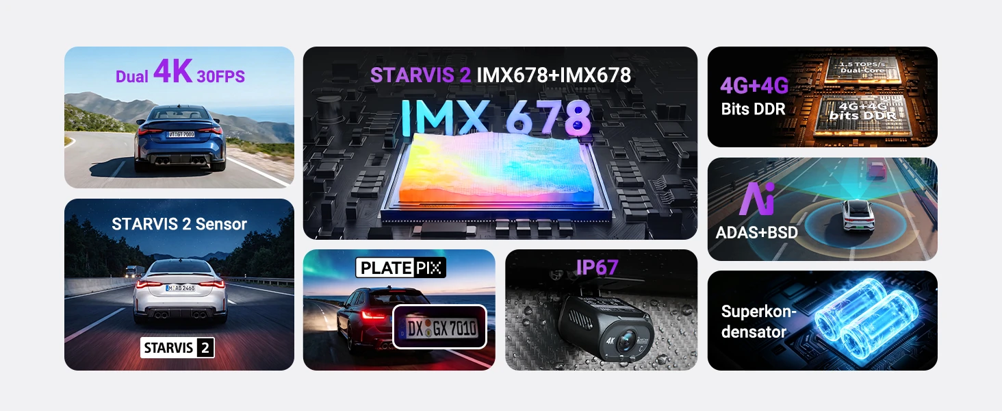 Vantrue S1 Pro Max 4K+4K – Bild 14